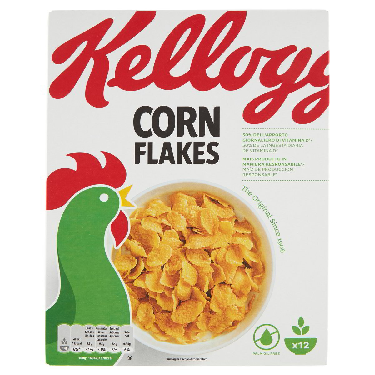 Corn Flakes Kellogg's g 375 | Iperal Spesa Online