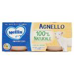 Mellin Omogeneizzato Agnello 4 Mesi - 2 x 80 gr - Vico Food Box