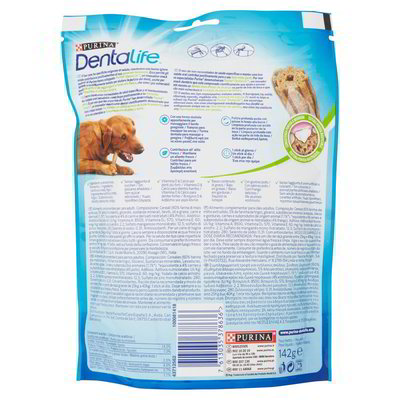 Snack Per Cani Large Purina Dentalife g 142, 4 Pezzi
