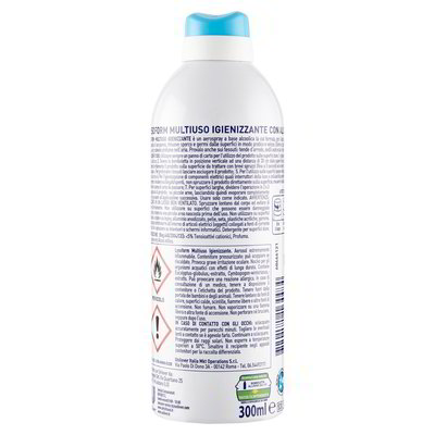 Lysoform Multiuso Igienizzante Spray con Alcool Pronto all'Uso - Flacone da  300 ml : : Salute e cura della persona