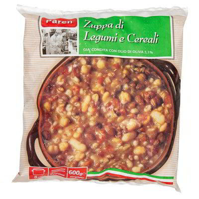 Zuppa Di Legumi E Cereali Paren g 600, 2 Porzioni